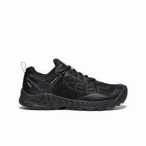 Refined Feel Men'S Nxis Evo Waterproof Shoe  |  Triple Black