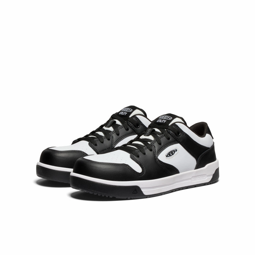 Edge In Motion Men'S Overton Work Shoe (Carbon Toe)  |  Star White/Black