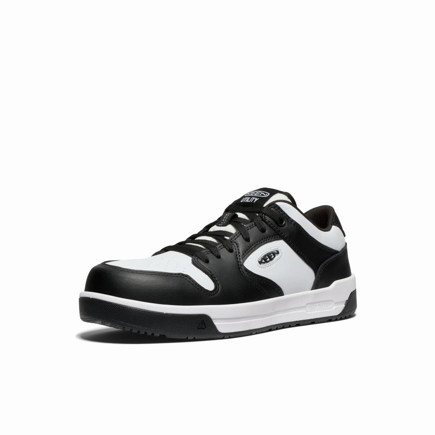 Pure Lines Crafted Flow Men'S Overton Work Shoe (Carbon Toe)  |  Star White/Black