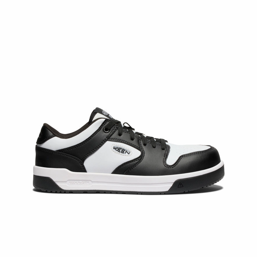 Men'S Overton Work Shoe (Carbon Toe)  |  Star White/Black Your Daily Vibe Go-Gear