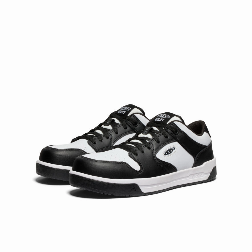 Refined Versatility Men'S Overton Work Shoe (Carbon Toe)  |  Star White/Black
