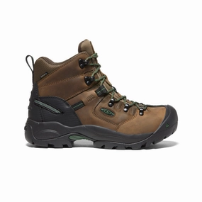 Adapt-Fit Gear Daily Build Men'S Pittsburgh Energy 6" Waterproof Boot (Carbon Toe)  |  Cascade Brown/Greener Pastures