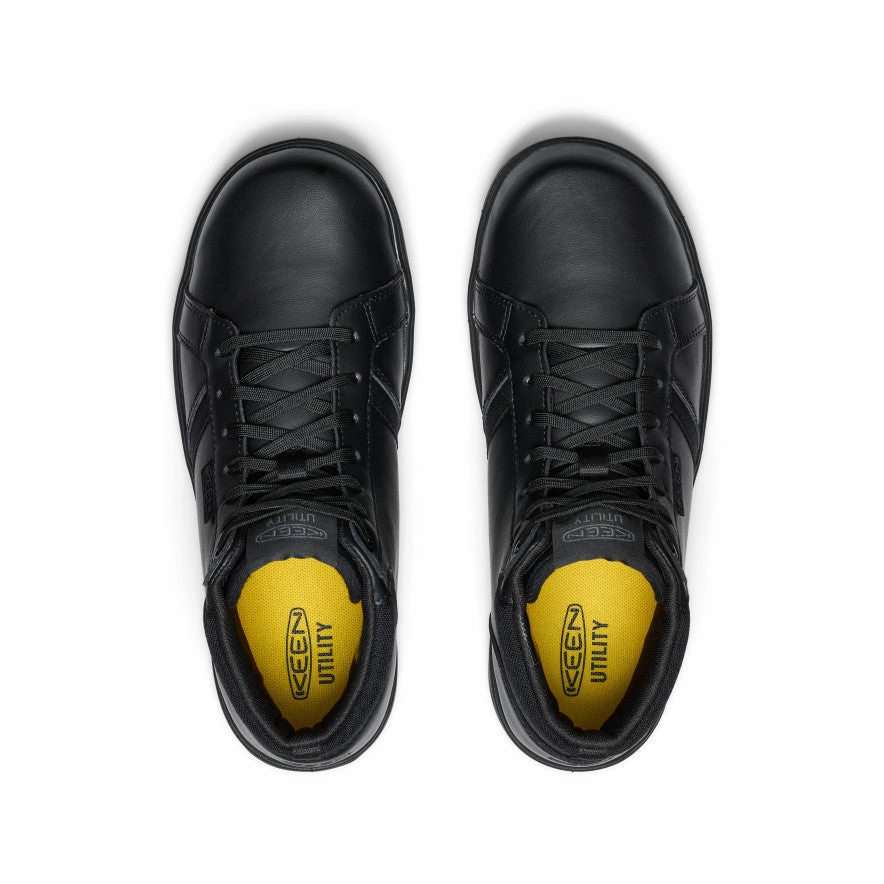 Men'S Ptc Kenton Mid Work Shoe (Soft Toe)  |  Black/Black Streamlined Pieces
