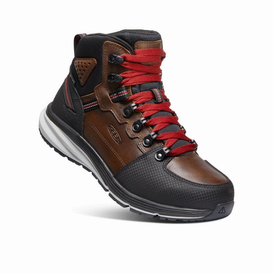 Men'S Red Hook Waterproof Boot (Soft Toe)  |  Tobacco/Black Urban Calm