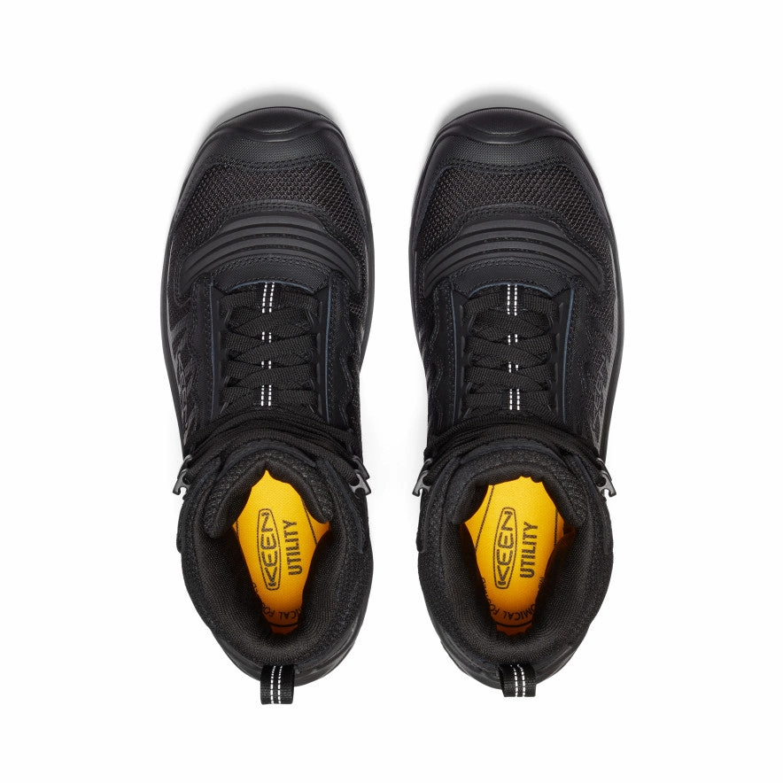 Live Lightwear Ready For Change Men'S Reno Waterproof Mid (Soft Toe)  |  Black/Black