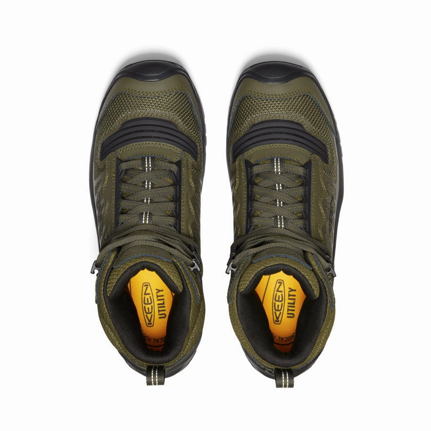 Men'S Reno Waterproof Mid (Soft Toe)  |  Dark Olive/Black Versatility Matters
