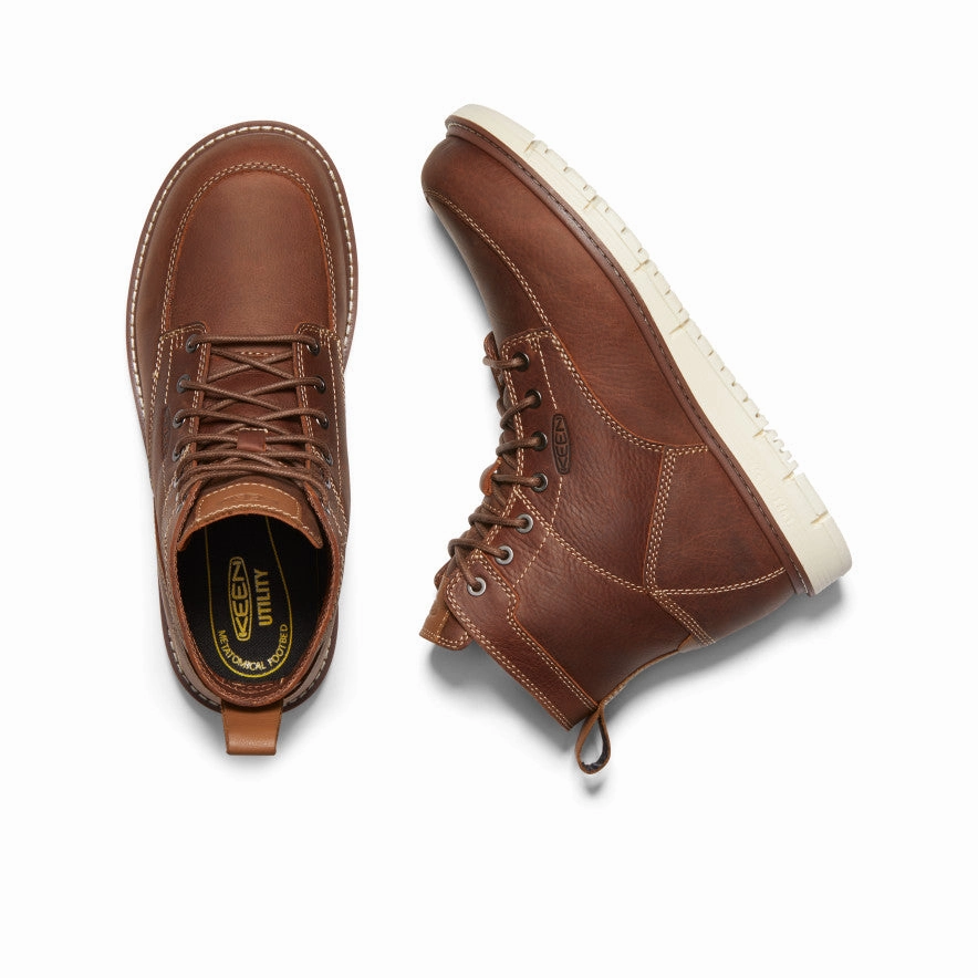 Men'S San Jose 6" Boot (Soft Toe)  |  Gingerbread/Off White Modern Motion Ready To Flex
