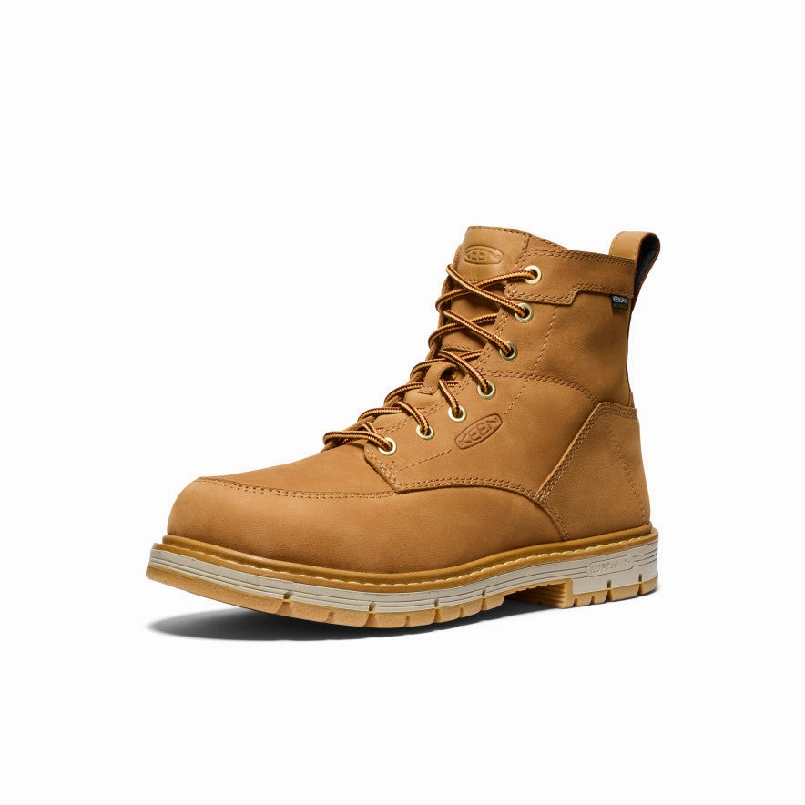 Men'S San Jose 6" Waterproof 90 Heel Boot (Soft Toe)  |  Bistre/Gum Adaptable Pieces