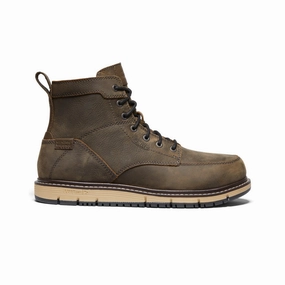 Men'S San Jose 6" Waterproof Boot (Aluminum Toe)  |  Cascade Brown/Black Life-Ready Layers