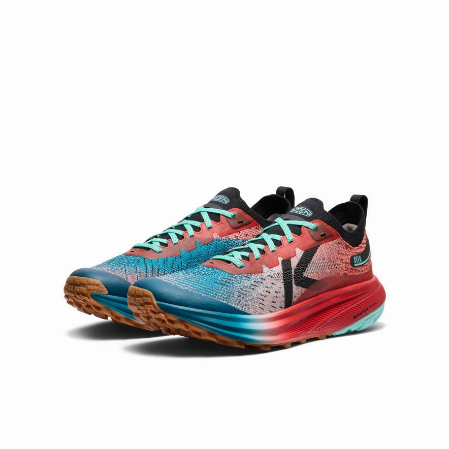 Pure Function Men'S Seek Trail Running Shoe  |  Grenadine/Ocean Depths