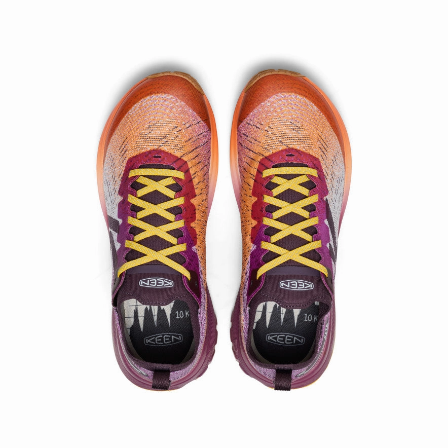 The Feel Factor Designed With Flow Men'S Seek Trail Running Shoe  |  Willowherb/Orange Peel