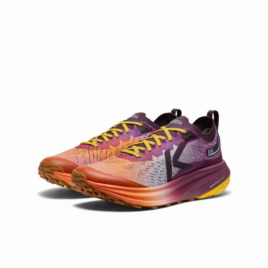 Layer Your World Engineered Casual Men'S Seek Trail Running Shoe  |  Willowherb/Orange Peel