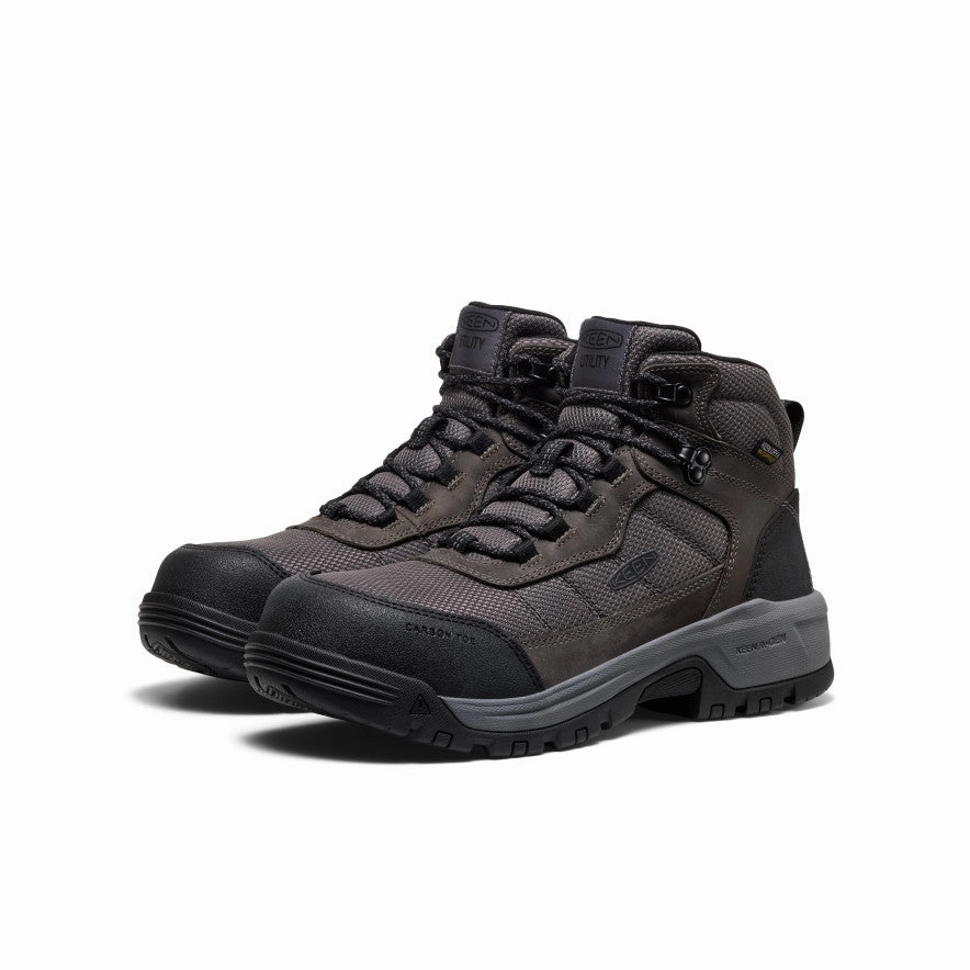 Men'S Skokie Waterproof Work Boot (Carbon Toe)  |  Magnet/Black Streamlined Life