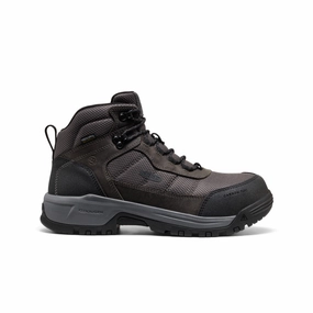 Minimal Focus Men'S Skokie Waterproof Work Boot (Carbon Toe)  |  Magnet/Black