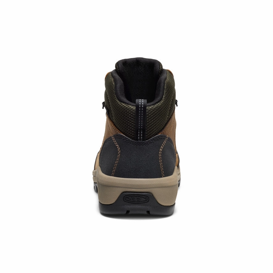 Reimagined Comfort Dynamic Essentials Men'S Skokie Waterproof Work Boot (Soft Toe)  |  Forest Night/Black