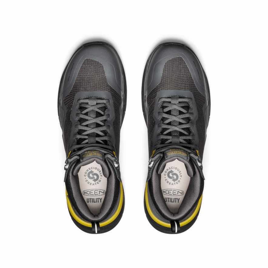 Men'S Synchro Waterproof Work Boot (Carbon Toe)  |  Magnet/Black Essential Drop
