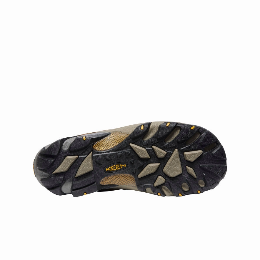Style To Move Function First Men'S Targhee Ii Waterproof  |  Cascade Brown/Golden Yellow