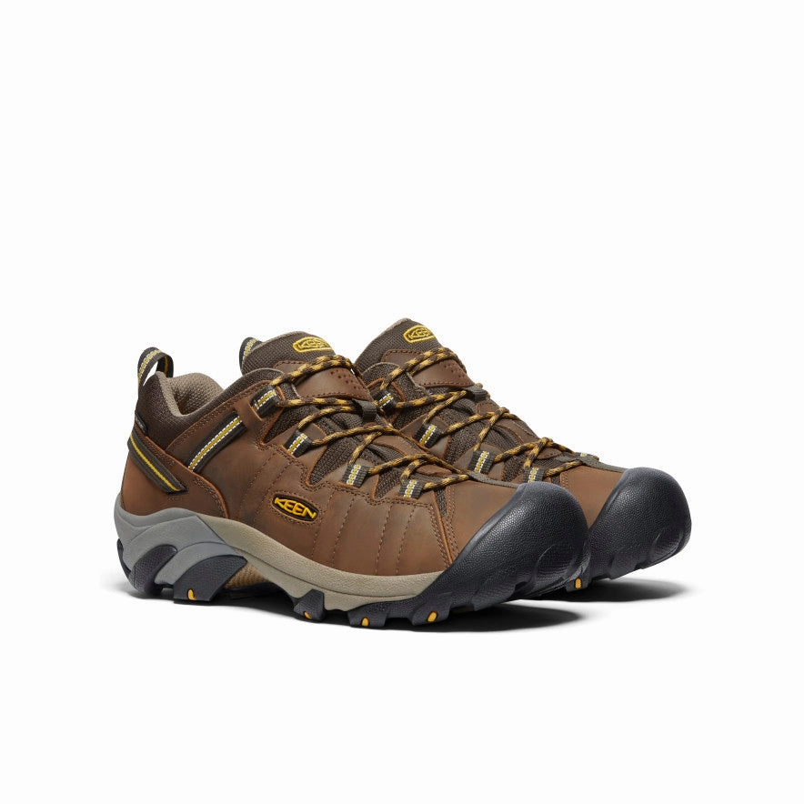 Men'S Targhee Ii Waterproof  |  Cascade Brown/Golden Yellow Tailored Utility