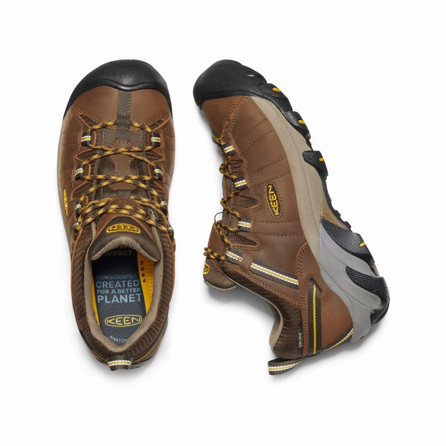 Men'S Targhee Ii Waterproof  |  Cascade Brown/Golden Yellow Form-To-Function