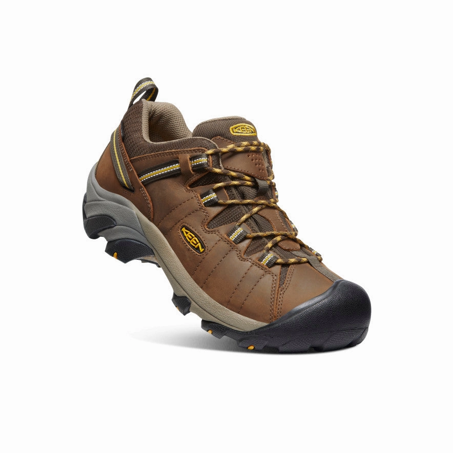 Men'S Targhee Ii Waterproof  |  Cascade Brown/Golden Yellow Quiet Vibe