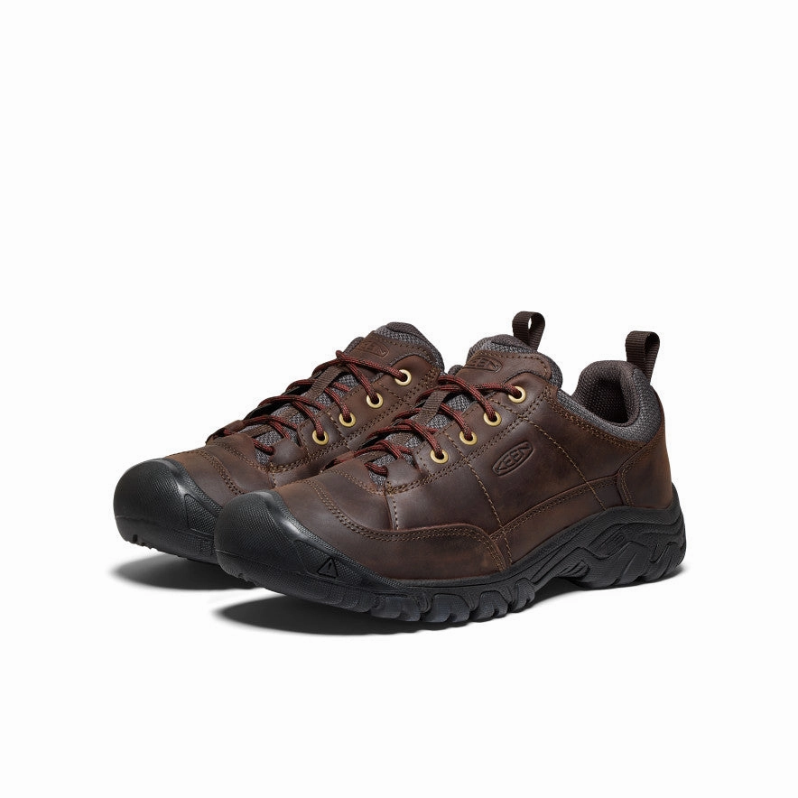 Adapt And Go Men'S Targhee Iii Oxford Shoe  |  Dark Earth/Mulch