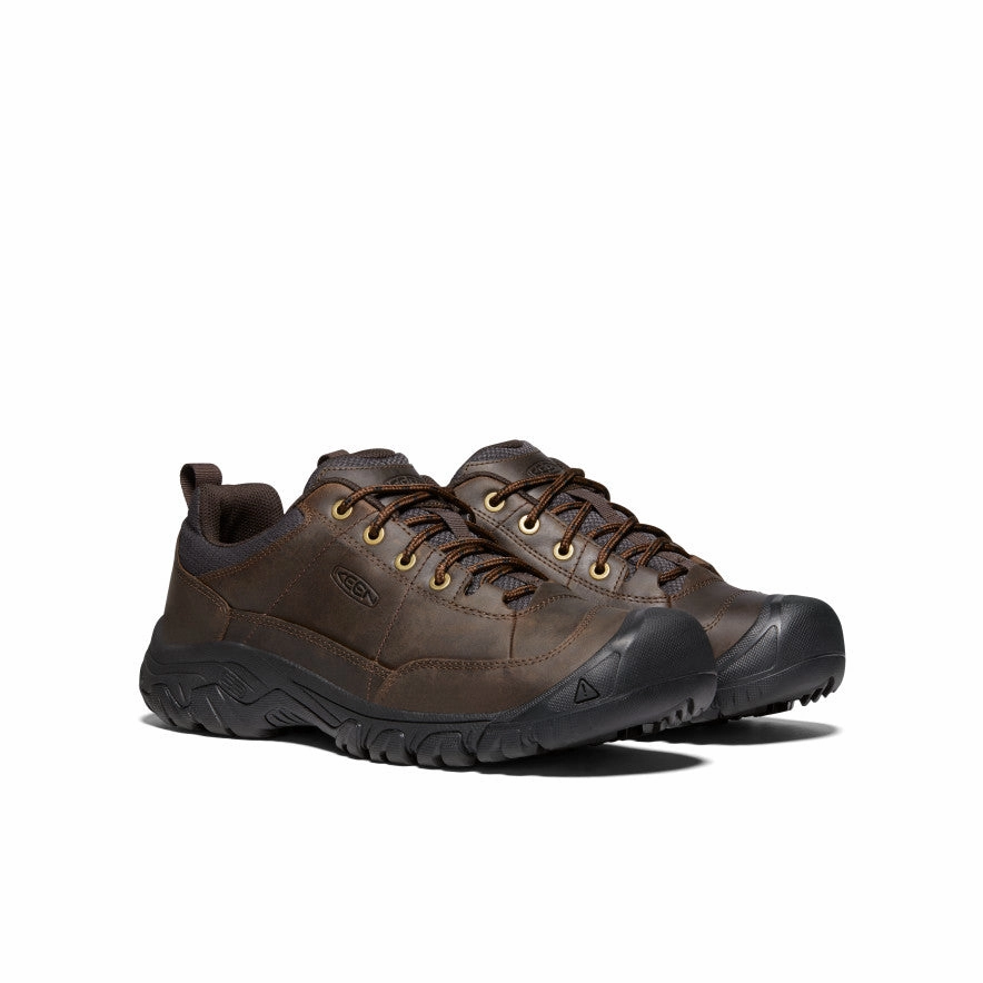 Clean Movement Men'S Targhee Iii Oxford Wide Shoe  |  Dark Earth/Mulch