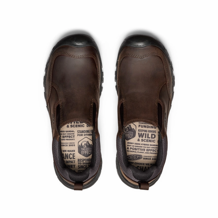 Elevated Layers Daily Build Men'S Targhee Iii Slip-On  |  Dark Earth/Mulch