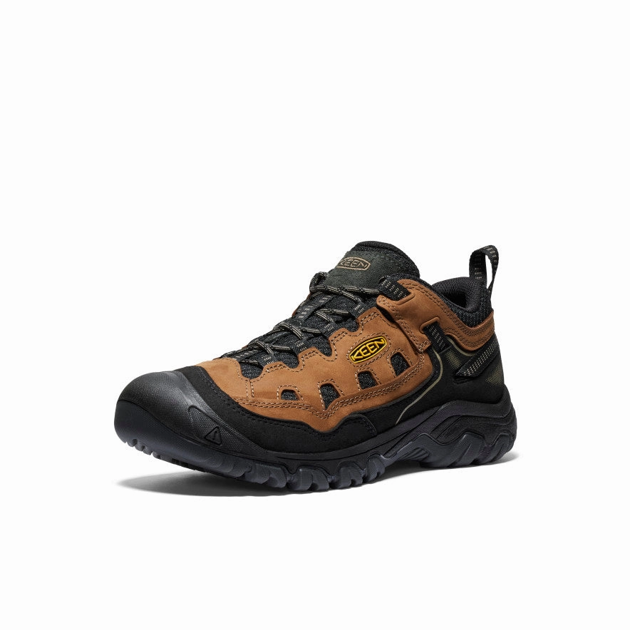 Motion Meets Design Men'S Targhee Iv Vented Hiking Shoe  |  Bison/Golden Yellow