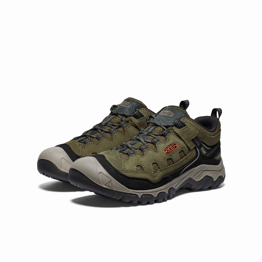 Men'S Targhee Iv Vented Hiking Shoe  |  Dark Olive/Gold Flame Future-Ease