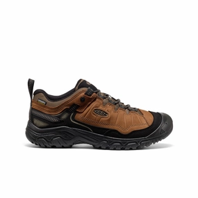 Men'S Targhee Iv Waterproof Hiking Shoe  |  Bison/Black Performance Meets Style
