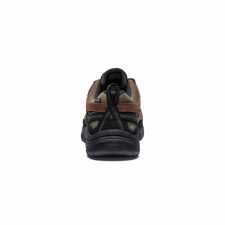 Men'S Targhee Iv Waterproof Hiking Shoe  |  Bison/Black Comfort In Layers Street Form