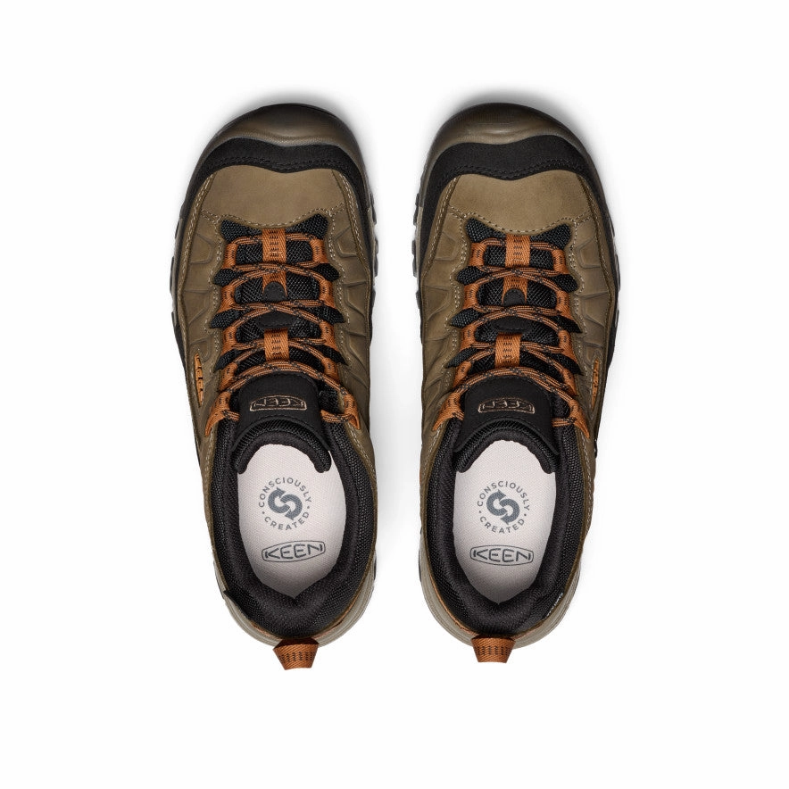 Purpose-First Outfit Men'S Targhee Iv Waterproof Hiking Shoe  |  Sea Turtle/Roasted Pecan