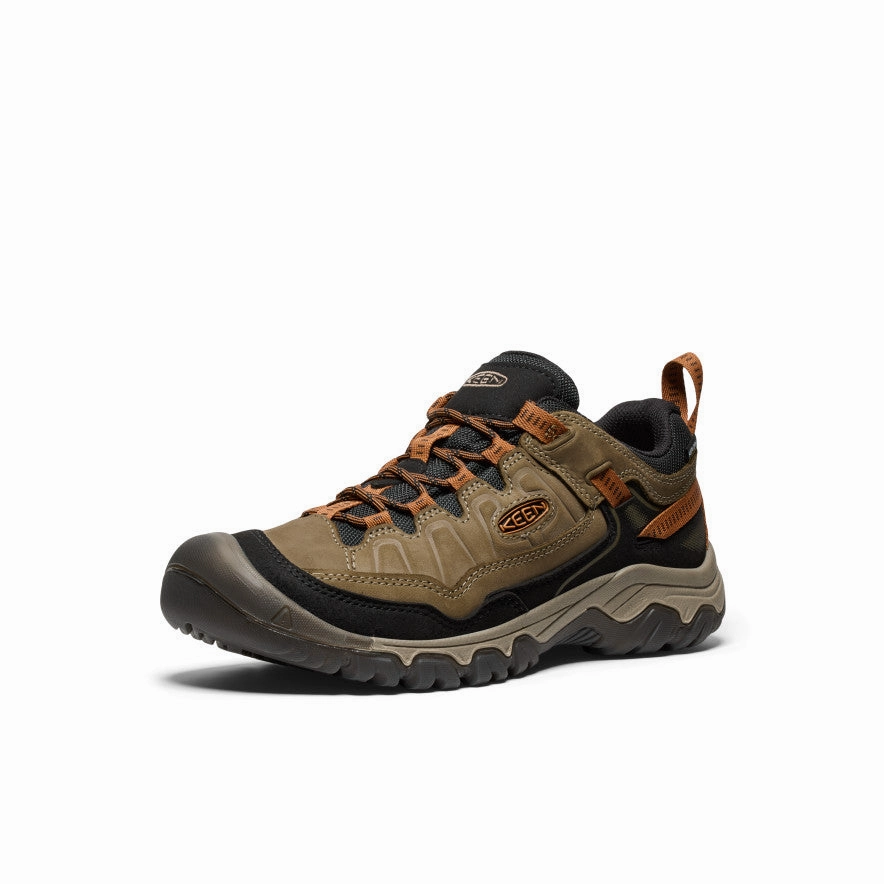 Men'S Targhee Iv Waterproof Hiking Shoe  |  Sea Turtle/Roasted Pecan Quiet Vibe