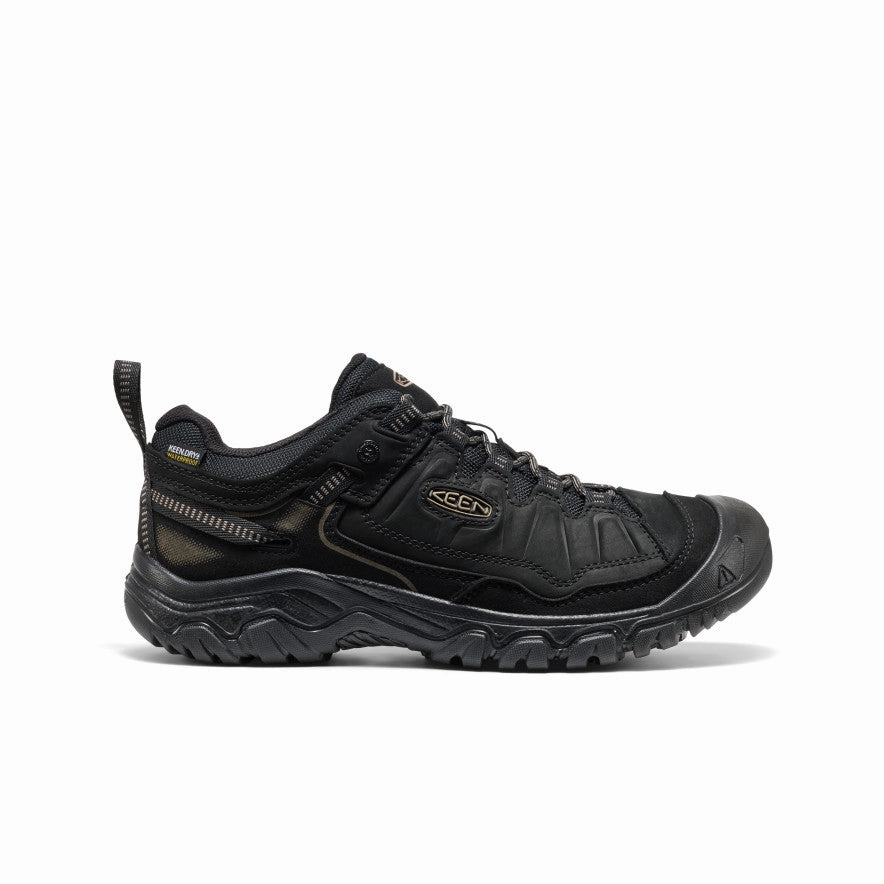 Men'S Targhee Iv Waterproof Hiking Shoe  |  Triple Black Refined Edgewear