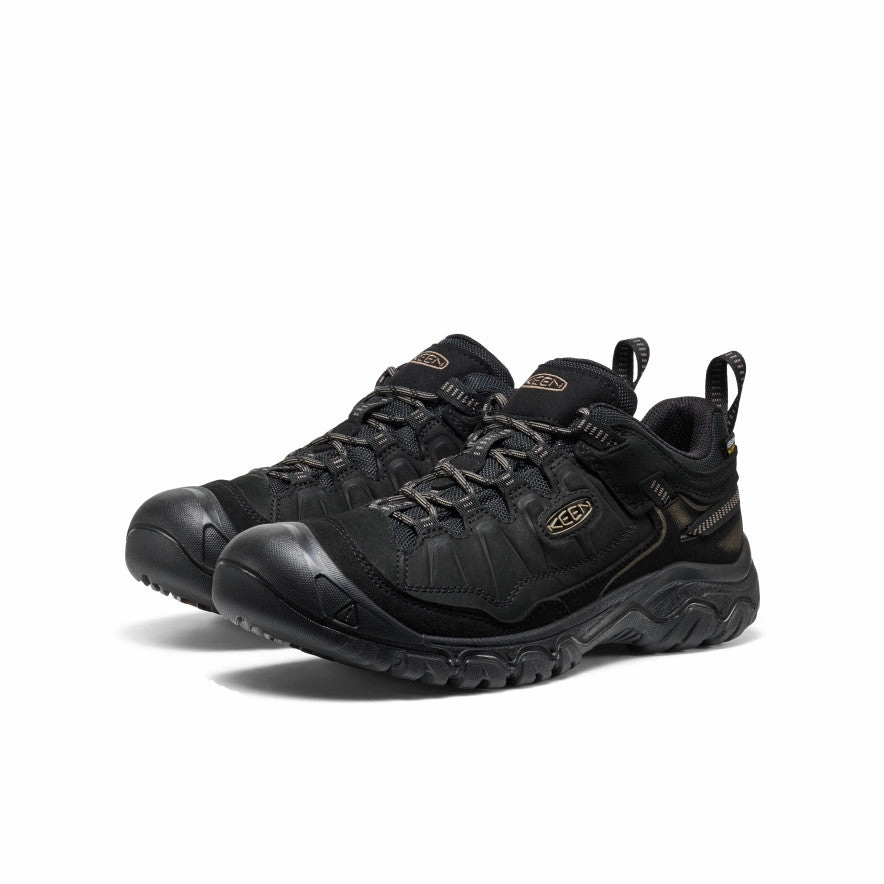 Life, Simplified Quiet Cool Men'S Targhee Iv Waterproof Hiking Shoe  |  Triple Black