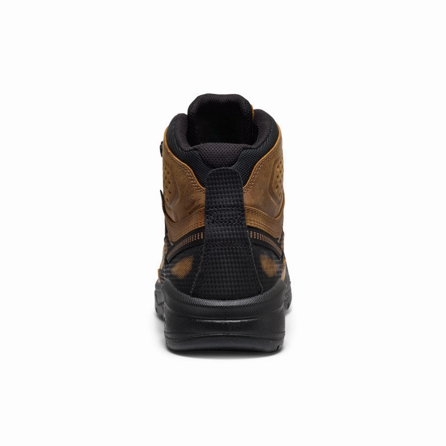 Men'S Targhee Iv Waterproof Work Boot (Soft Toe)  |  Belgian/Black Essentials, Upgraded Go Further