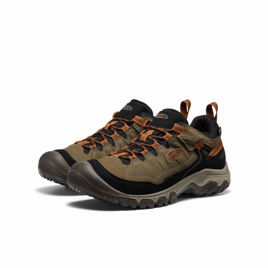 Engineered Casual The Now Look Men'S Targhee Iv Wide Waterproof Hiking Shoe  |  Sea Turtle/Roasted Pecan