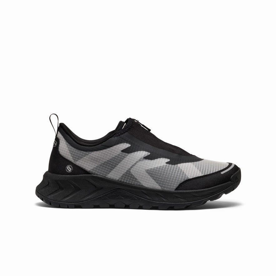 Men'S Tts Zip Sneaker  |  Black/Black Life In Layers Adaptive Style