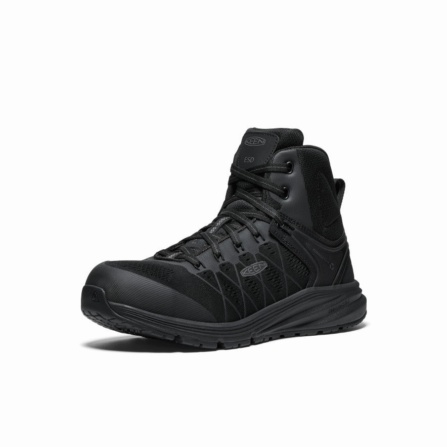 City State Men'S Vista Energy Mid Esd (Carbon Toe)  |  Black/Black