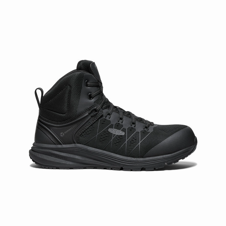 Men'S Vista Energy Mid Esd (Carbon Toe)  |  Black/Black Ready-To-Flow