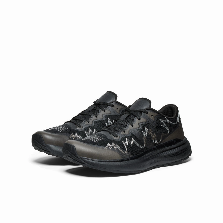 Men'S Wk500 Walking Shoe X Engineered Garments  |  Black/Black Curated For Motion