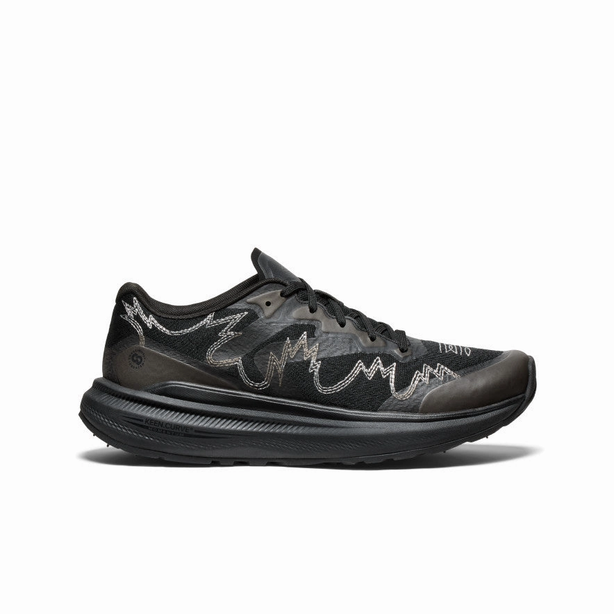 Intentional Daily Lightweight Living Men'S Wk500 Walking Shoe X Engineered Garments  |  Black/Black