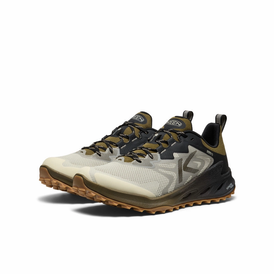 Balanced Design Multi-Context Fit Men'S Zionic Nxt Waterproof Hiking Shoe  |  Abbey Stone/Dark Olive