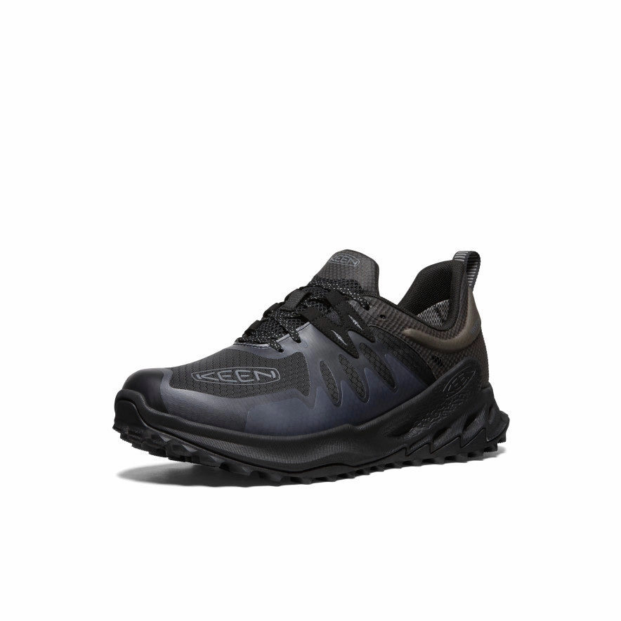 Men'S Zionic Waterproof Hiking Shoe  |  Black/Steel Grey Universal Fit