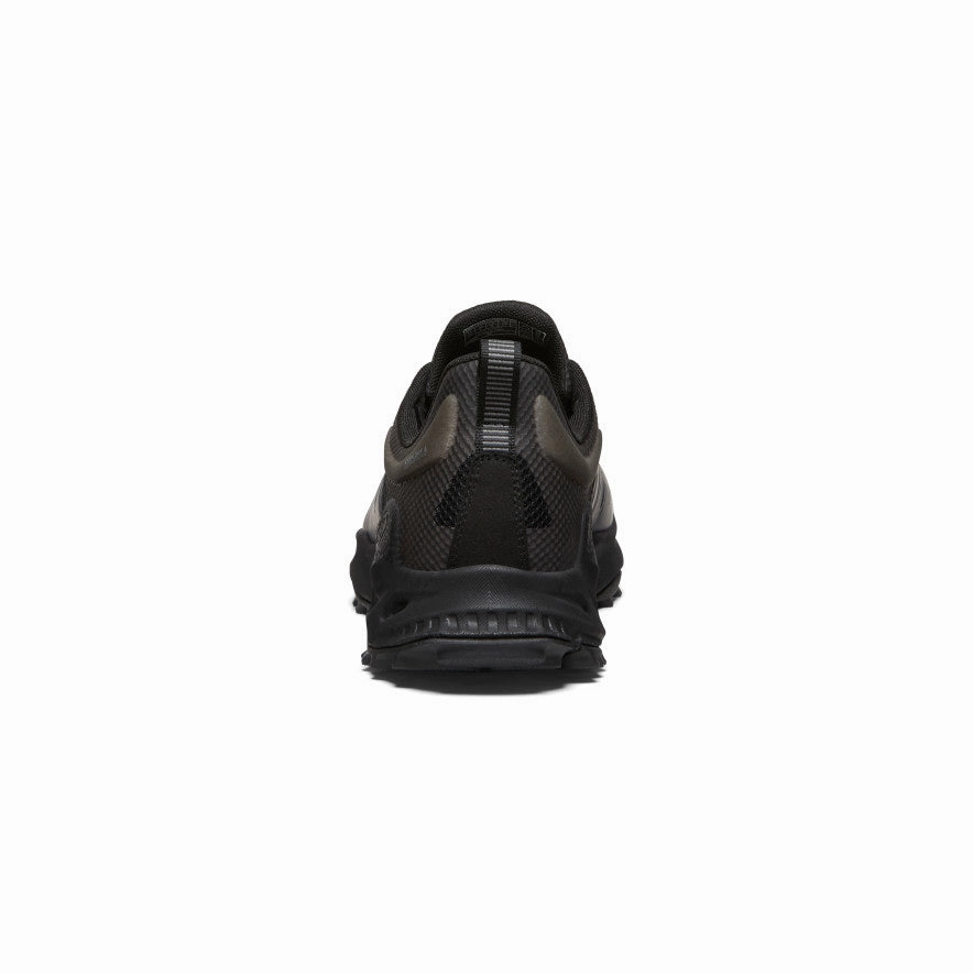 Men'S Zionic Waterproof Hiking Shoe  |  Black/Steel Grey Subtle Signature
