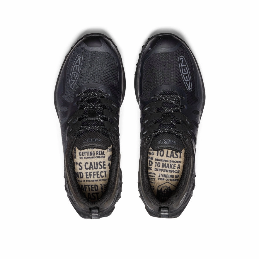 Men'S Zionic Waterproof Hiking Shoe  |  Black/Steel Grey Next In Line