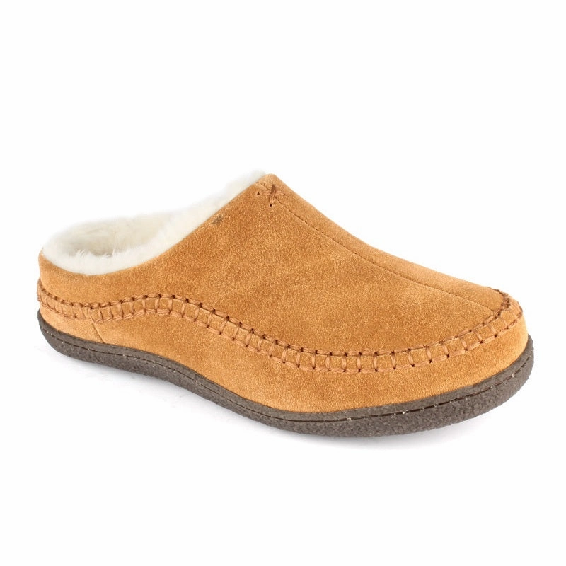 Mens Steve Suede Slipper Relaxed Motion Modular Core