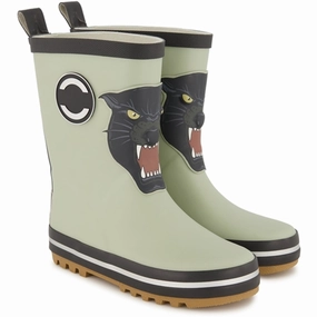 Mikk-Line 3D Patch Wellies Desert Sage Light-Living