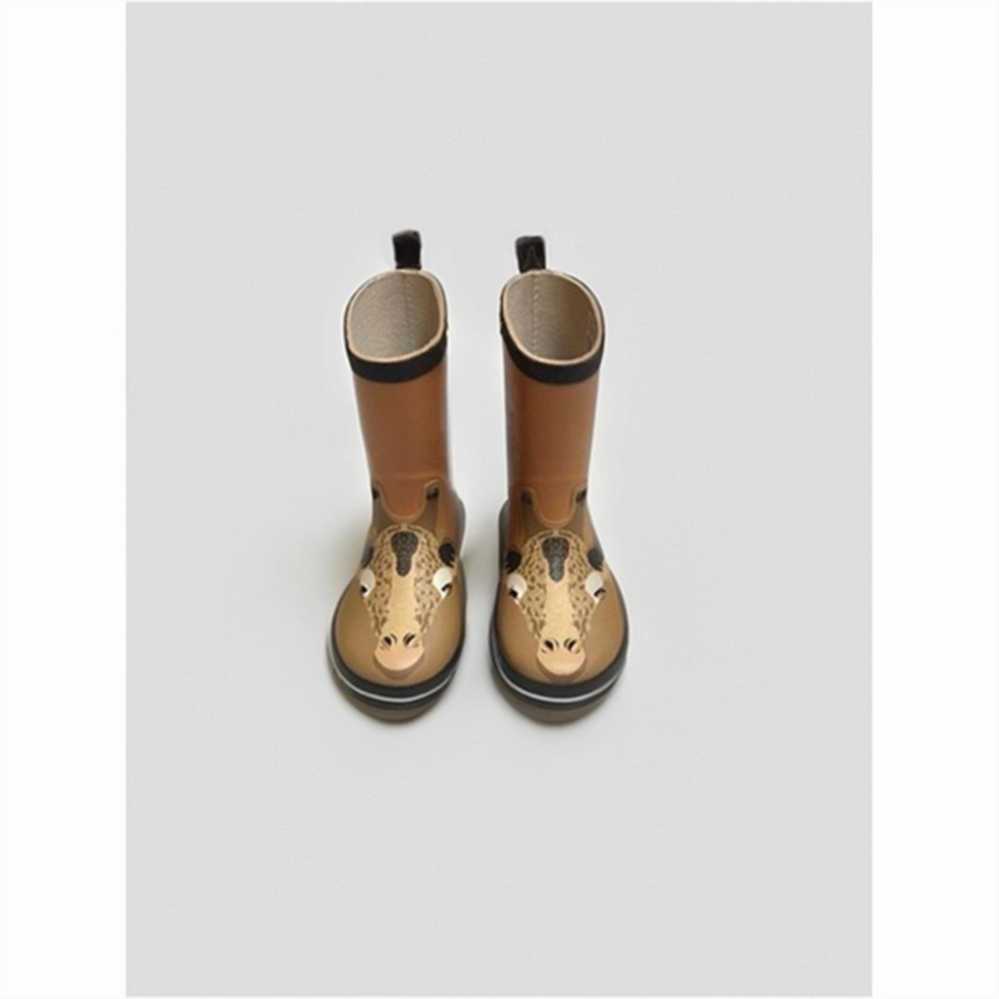 Your Mobile Look Inspired Living Mikk-Line 3D Wellies Giraffe Brown Sugar