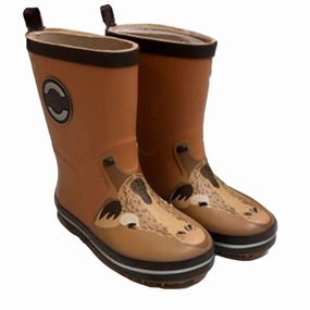 Bold By Design Mikk-Line 3D Wellies Giraffe Brown Sugar